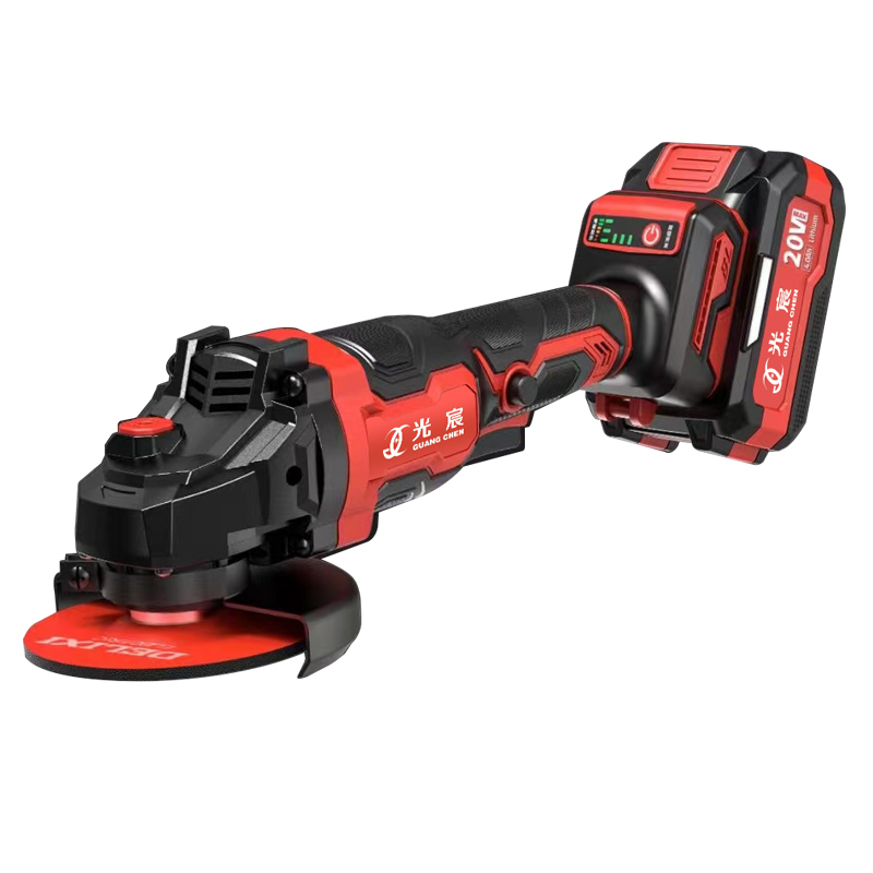 Børsteløs litiumhastighets vinkelkvern